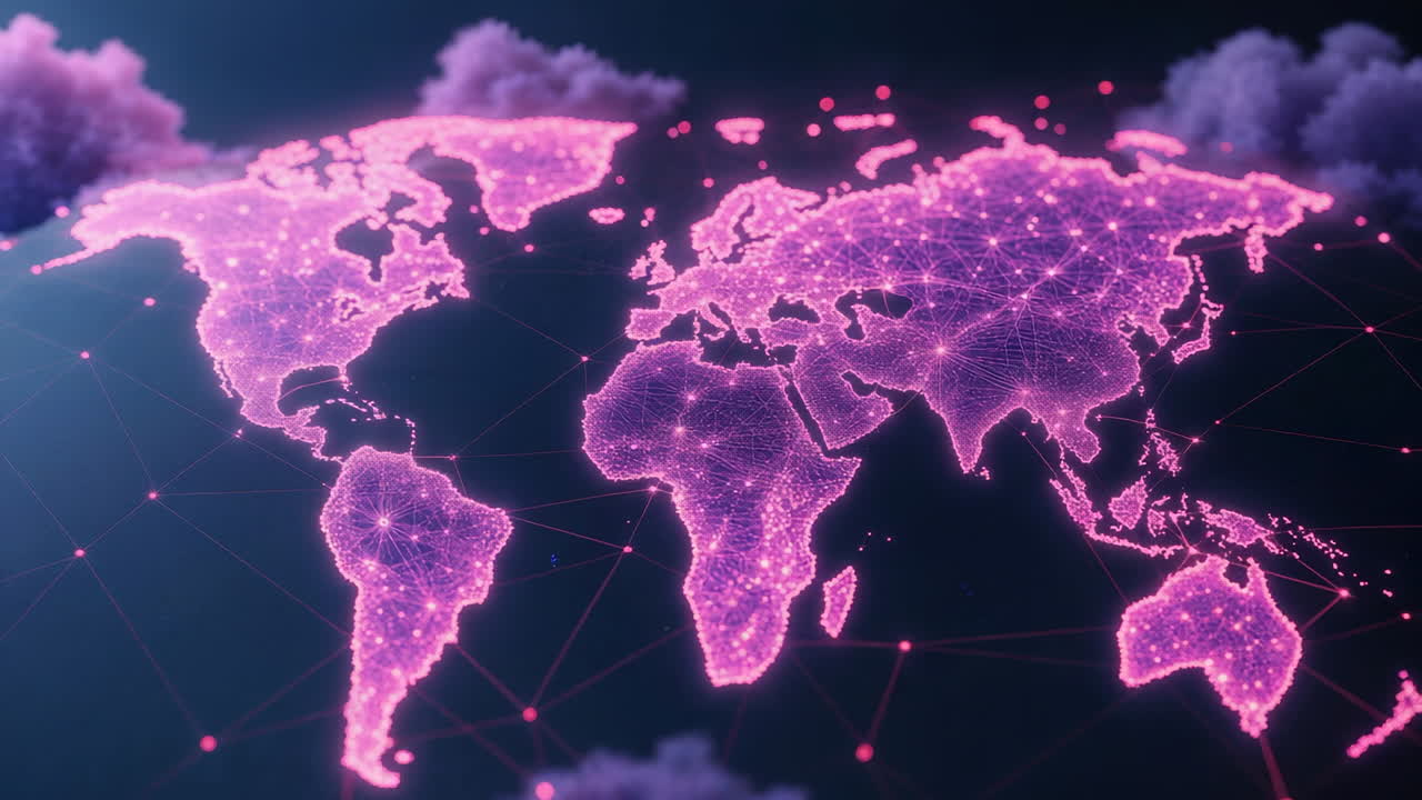Abstract Global Network Connectivity and Data Flow