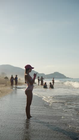 beach lifeguard on duty