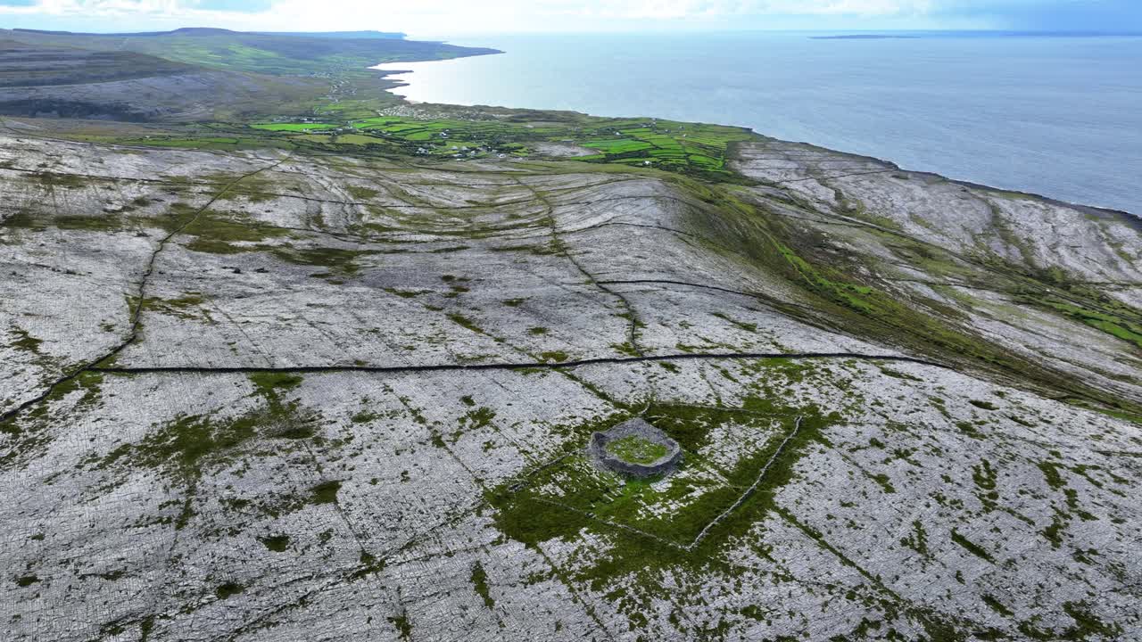 Wild Drone Landscapes Ireland The Burren Clare part of The Wild Atlantic Way