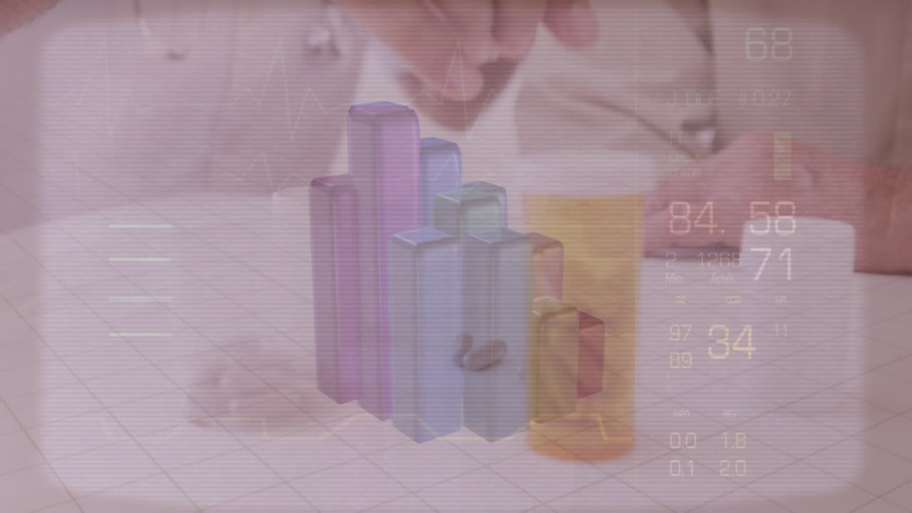 доктор дает таблетки пациенту, демонстрируя технологии здравоохранения.