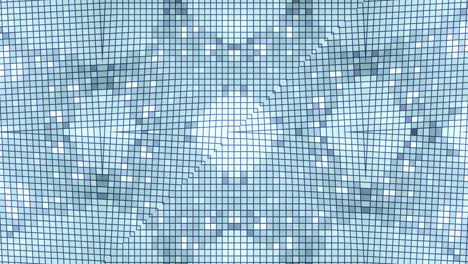 kaleidoscopio en movimiento. gráficos en movimiento de 4k