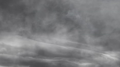 thunderstorm during weather change gray clouds