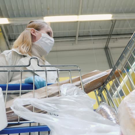 woman shopping during quarantine and coronavirus epidemic 1