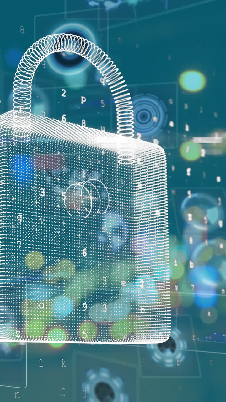 animación del candado y procesamiento de datos sobre la carretera