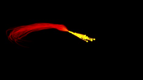 los puntos dibujan el símbolo del infinito