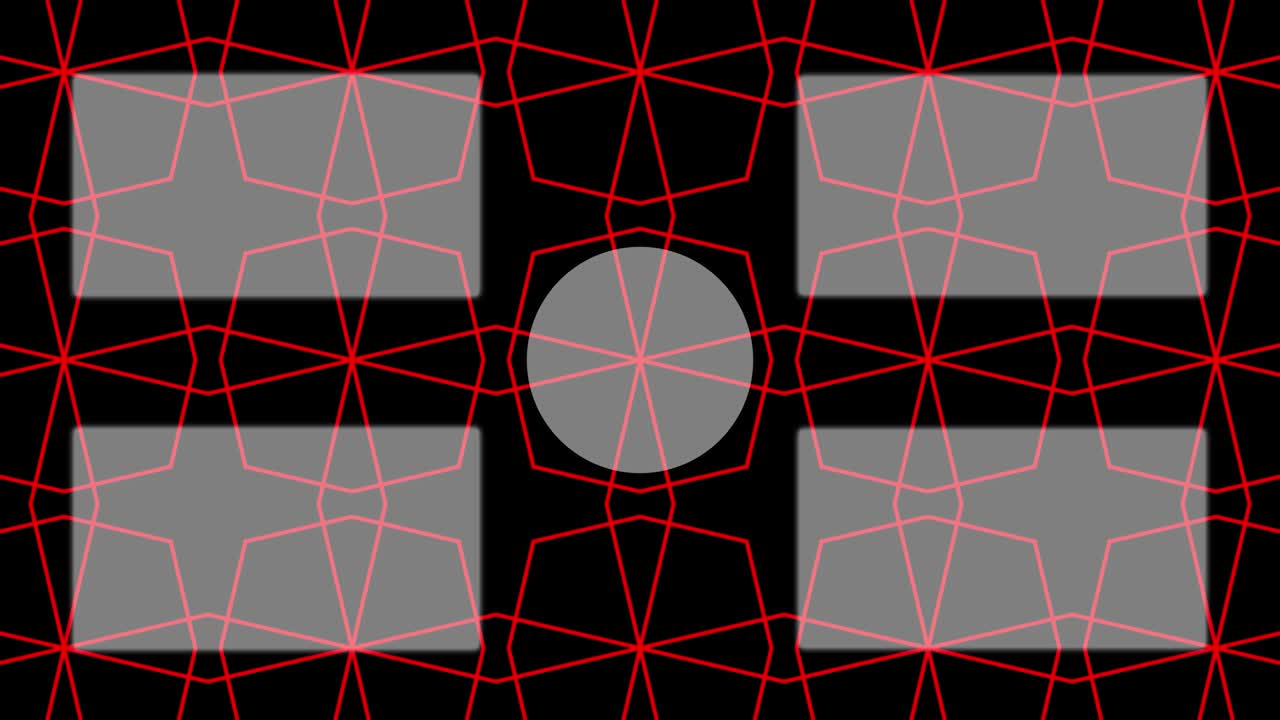 patrón geométrico fondo negro tarjeta de extremo gráficos de movimiento