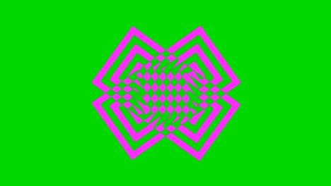 4k video model stroboscopic and hypnotic effect, in 16: 9 video format.