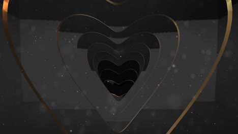 heart to love tunnel for loop