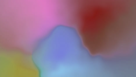 pink, red, orange, green and blue gradient background in motion