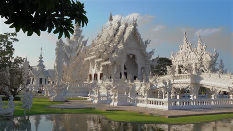 wat rong khun: the stunning white temple of chiang rai, thailand