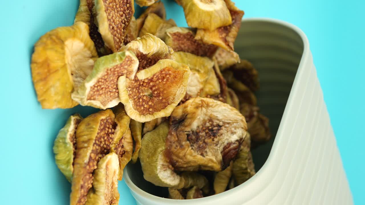 Dried Figs in a Container