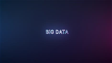 aplicaciones de concepto de grandes datos digitales