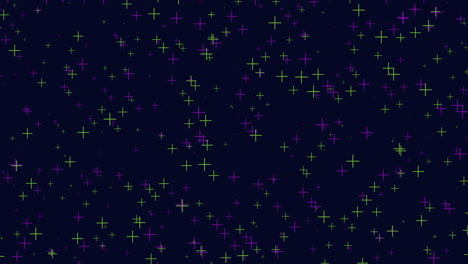 estrellas brillantes contra un cielo nocturno azul oscuro