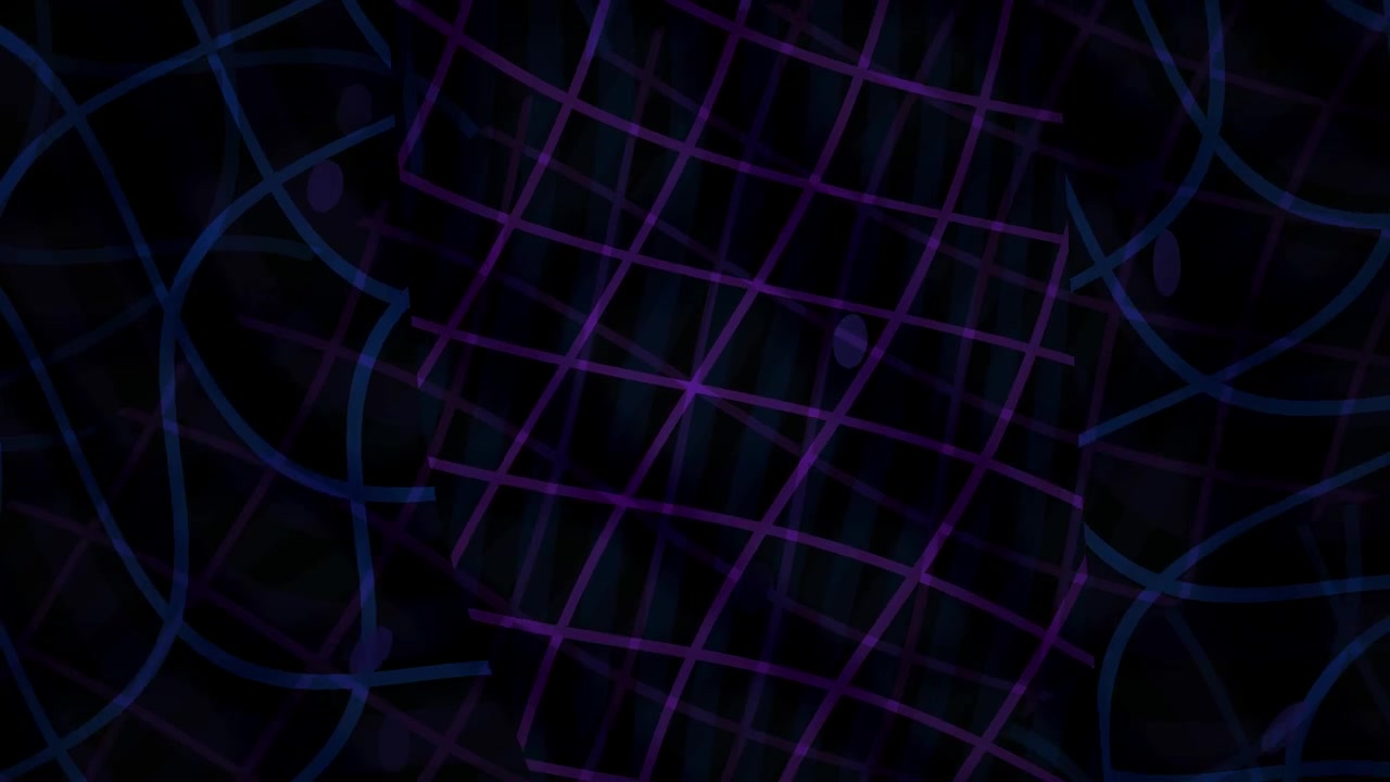 Dynamic Abstract Digital Grid Lines Animation