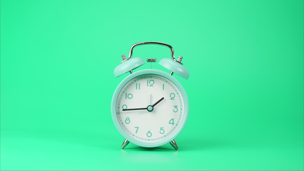 시계의 속도를 보여주세요.