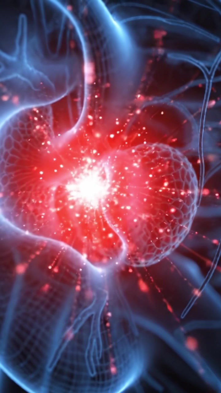 Visual Representation of Human Anatomy: Exploring the Intricate Structure and Function of a Kidney with Enhanced Energy Flow and Cellular Activity