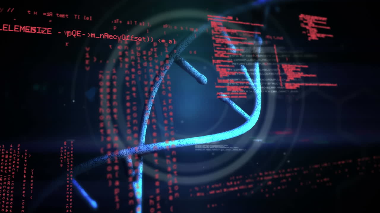 DNA double helix and codes