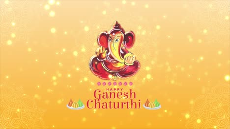 ganesh chaturthi celebration ganesh ji idol animated 350d view