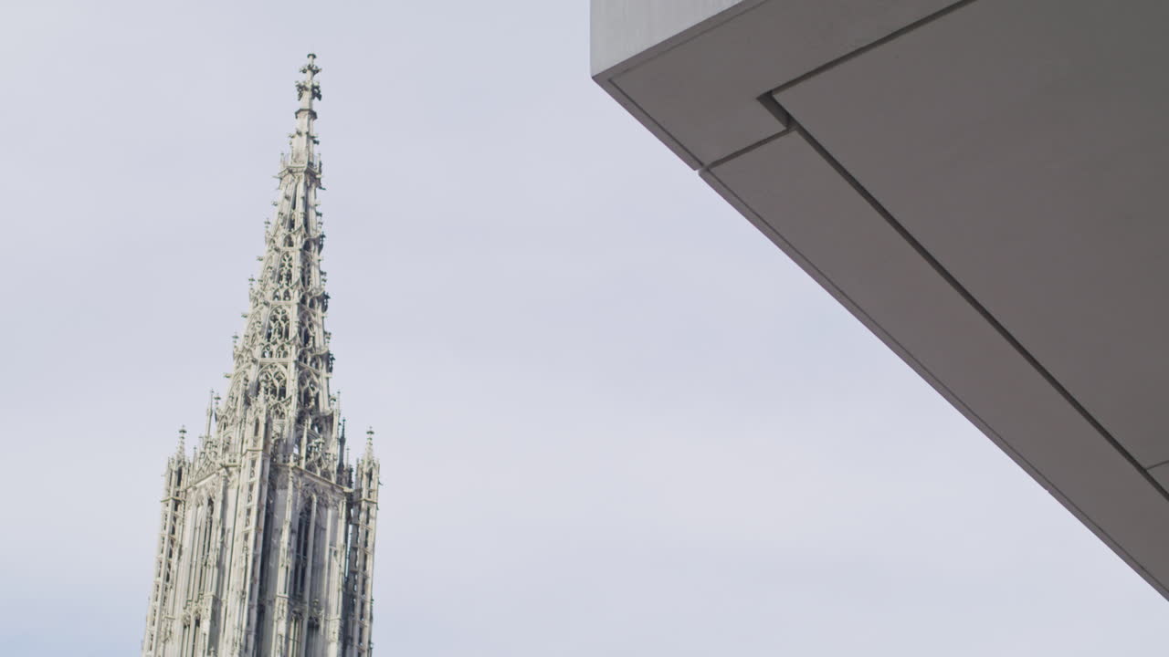 Abstract shot of the Münster of Ulm