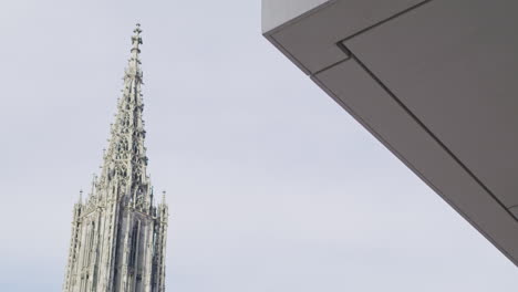 Abstract-shot-of-the-Münster-of-Ulm