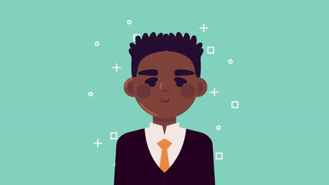 retrato de un hombre de negocios