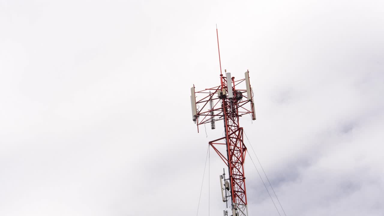 torre de telecomunicaciones de 5g celular