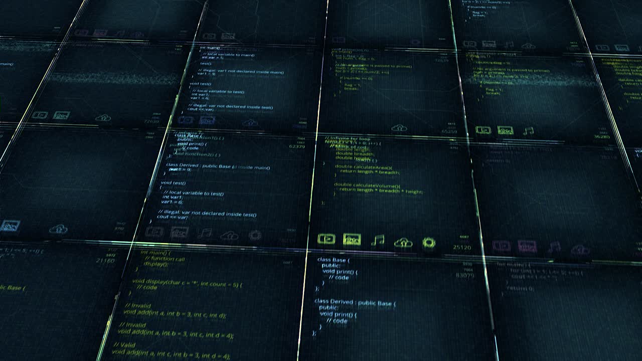 Abstract Computer Code Visualization