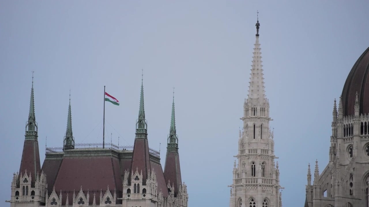 Arkitekturdetalj fra Ungarns parlament
