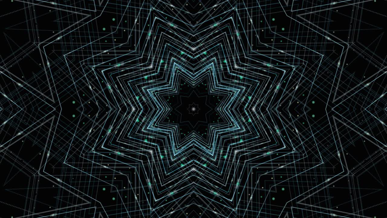 Kaleidoscope Pattern Abstract Background
