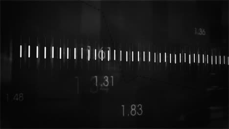 animation of digital data processing over computer servers