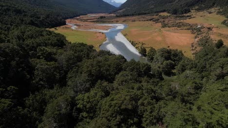 hermoso paisaje natural de nueva zelanda