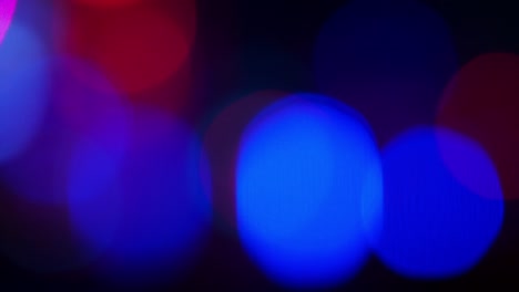luces de neón bokeh de color borroso