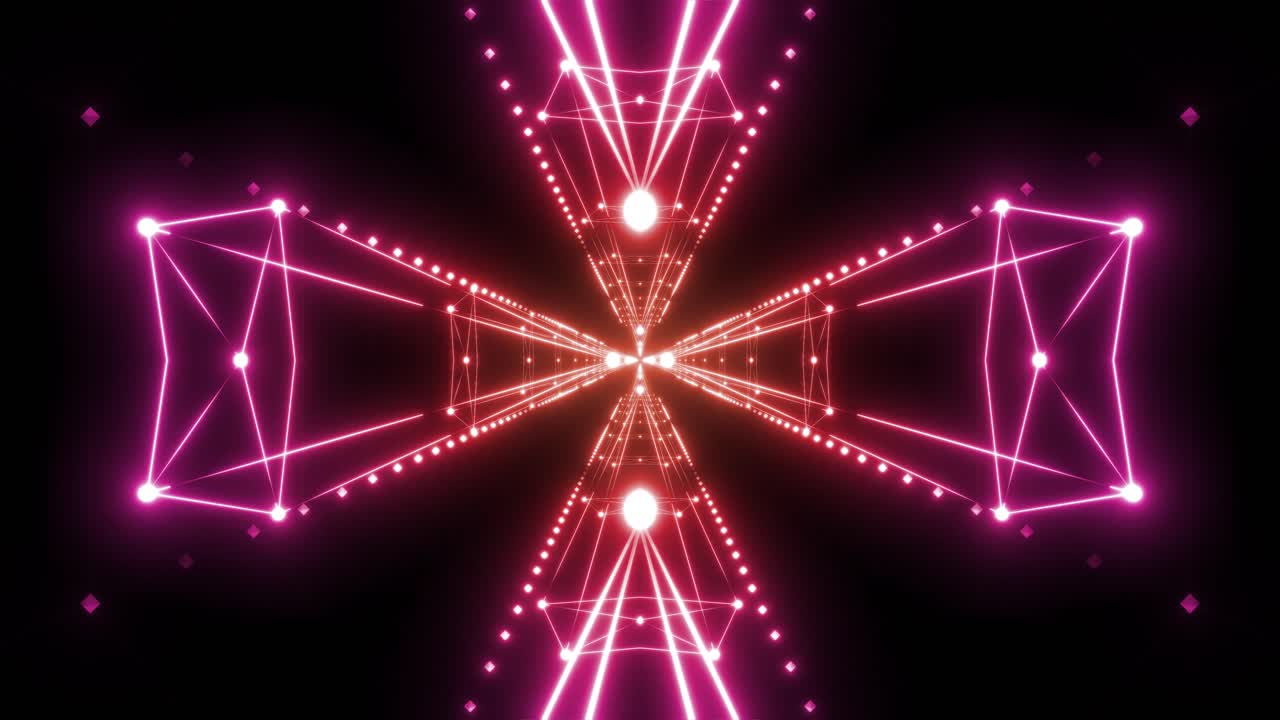 Pink Laser Beam VJ Loop Animated Background For 4k Visuals Free Stock ...