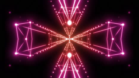 pink laser beam vj loop animated background for 4k visuals