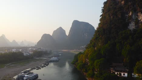 le paysage idyllique de guilin, en chine