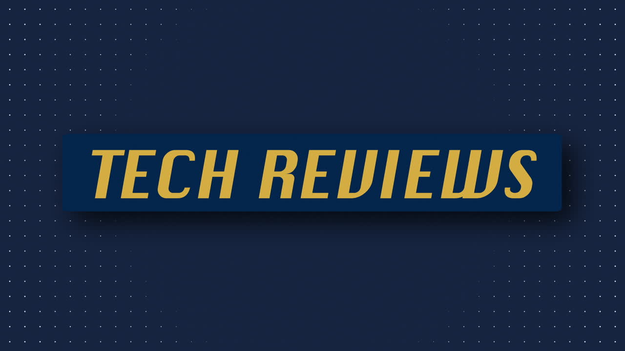 &amp;quot;TECH REVIEWS&amp;quot; 3D Graphic