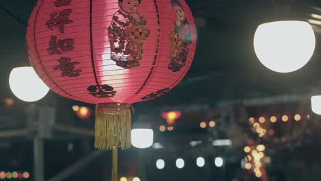 red-paper-Chinese-lantern-hangs-in-traditional-street-cafe