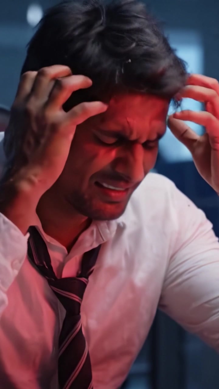 A tense and gripping portrayal of a stressed individual at work, showcasing anxiety and pressure as they grapple with overwhelming responsibilities and deadlines.
