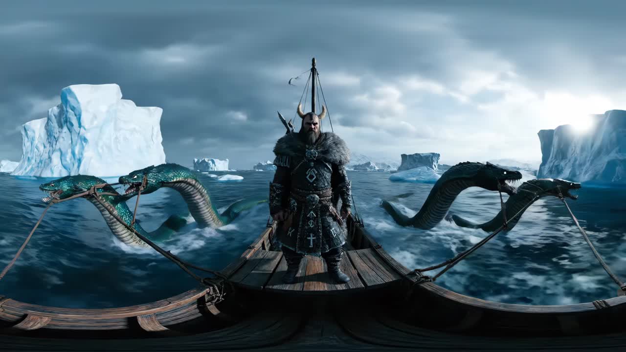 Vikingferd med sjøormer