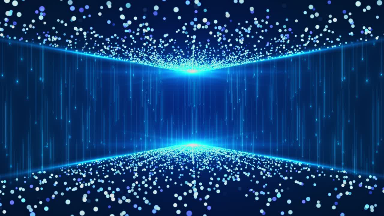 디지털, 통신 및 기술 네트워크 배경 개념