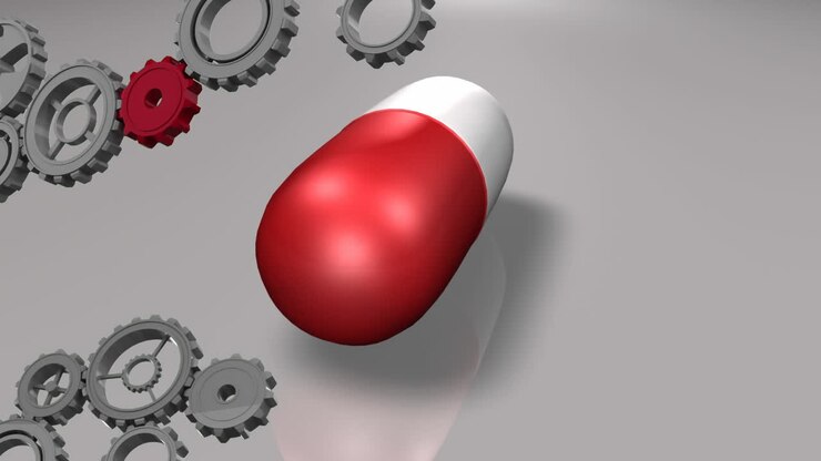 Capsule and gears
