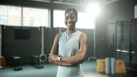 woman in gym