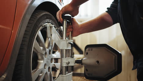 car wheel alignment service