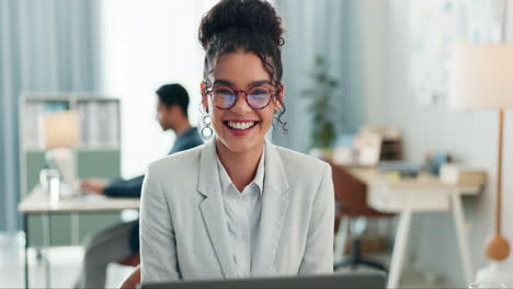 portrait of woman with smile
