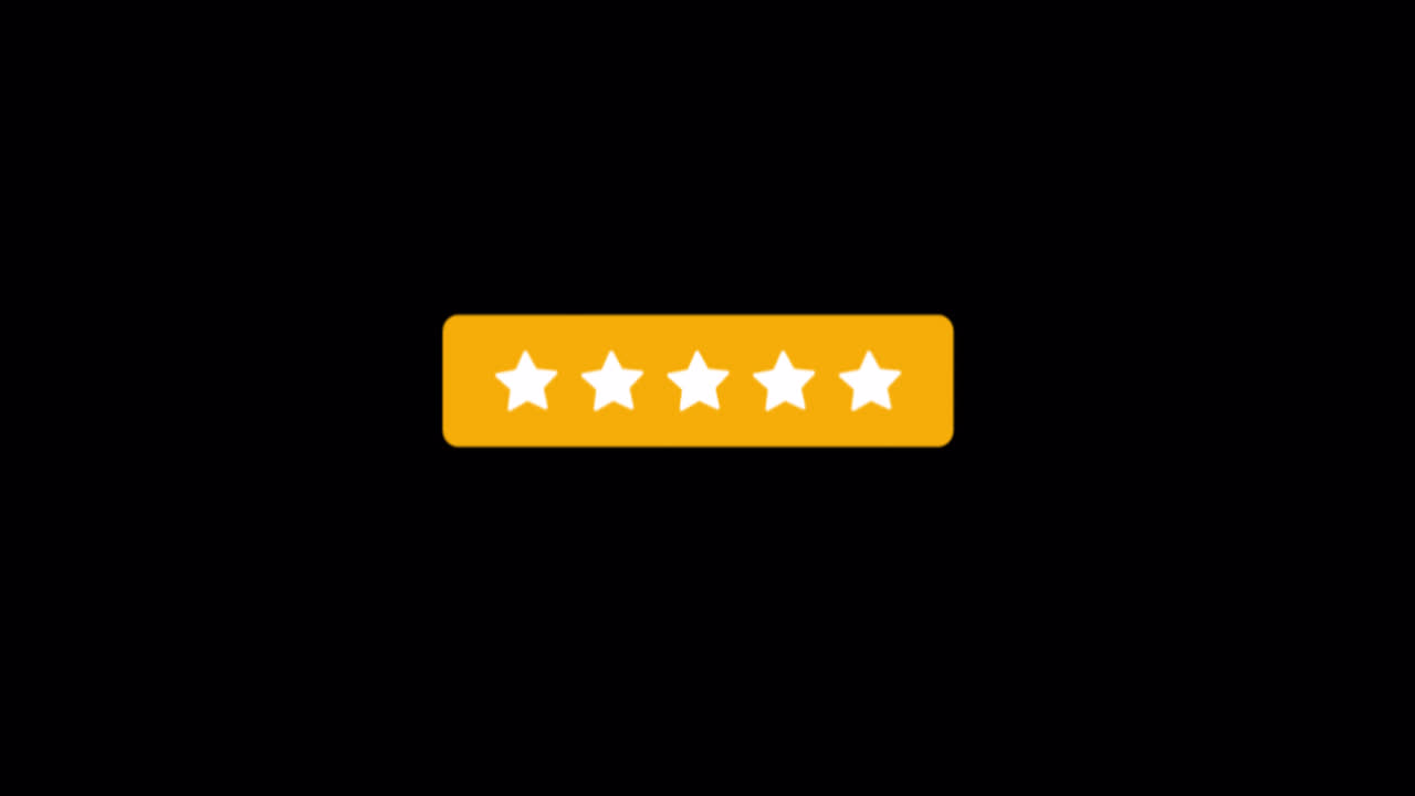 Animated Star Rating System with Changing Stars