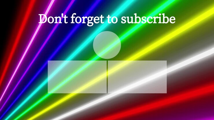 Grafica in movimento per schermata finale con linea di insegna al neon da bar