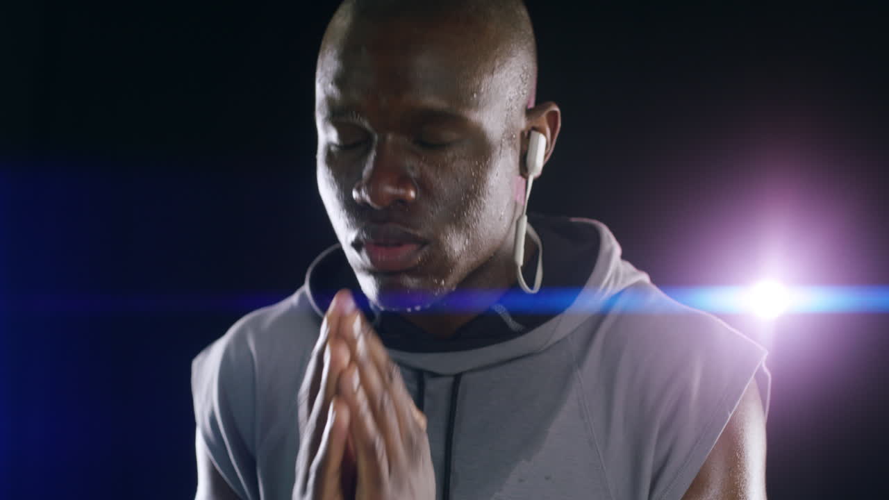 The music gets him going