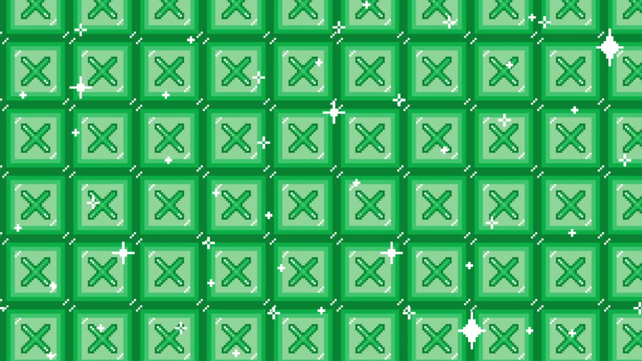 Pixel art tile cross mark Looping animated background. 1080p (5).mp4