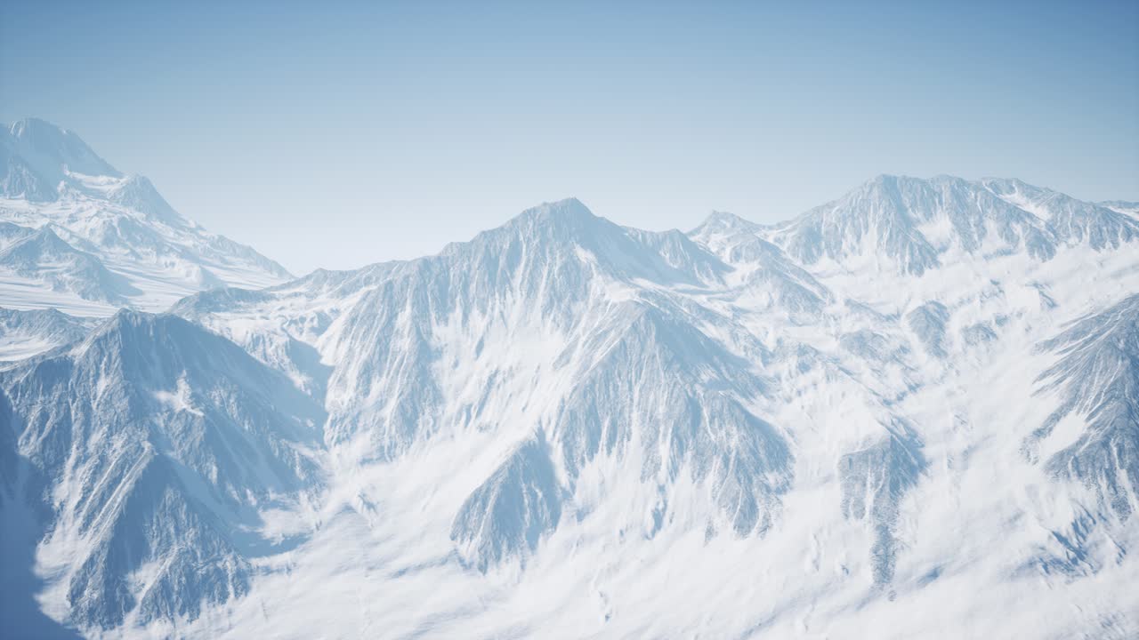 Pegunungan Alpen dari Udara