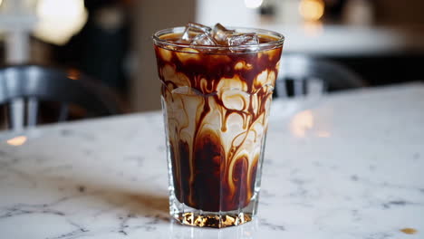 café con leche helado